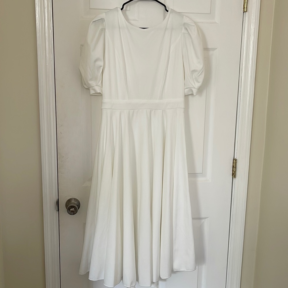 Flowy White Dress